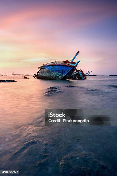 Thai Fisherman Boat Stock Photo - Download Image Now - Chonburi Province, Cultures, Day