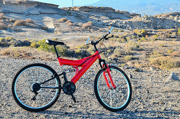 istock Full Suspension Mountain Bike 498975992