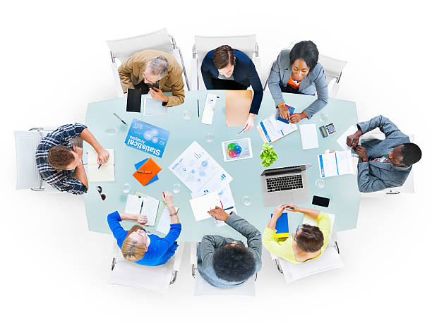 istock Group of Business People Discussing Business Issues 498976009