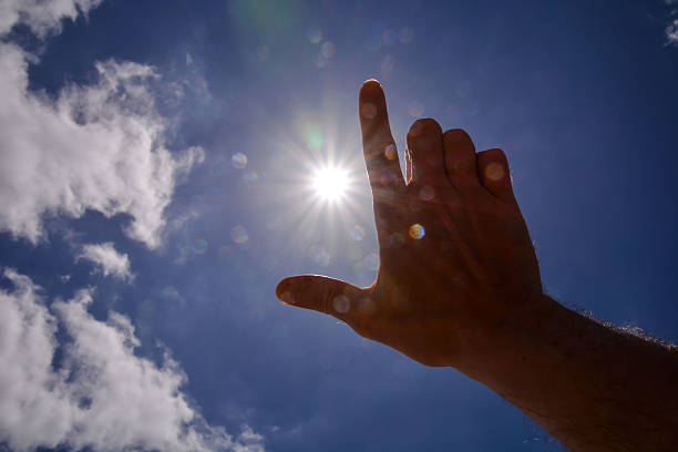 istock Hand over the Sky and Sun 498976924