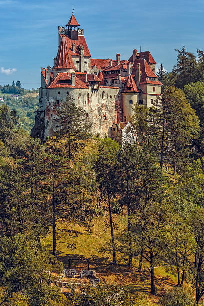 castelo de bran, roménia - vlad vi imagens e fotografias de stock