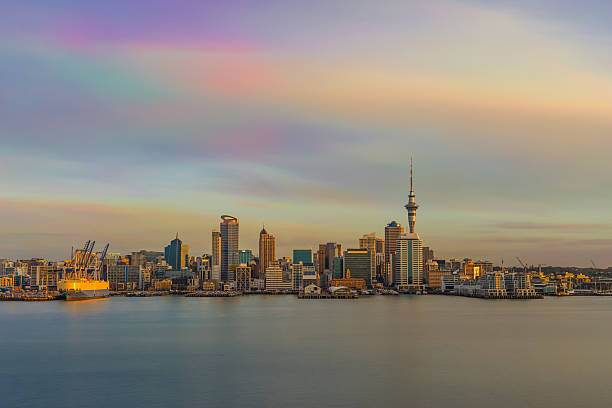 istock Auckland City sunset 498978383