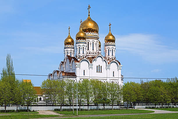 istock Transfiguration Cathedral in Togliatti, Russia 498980199