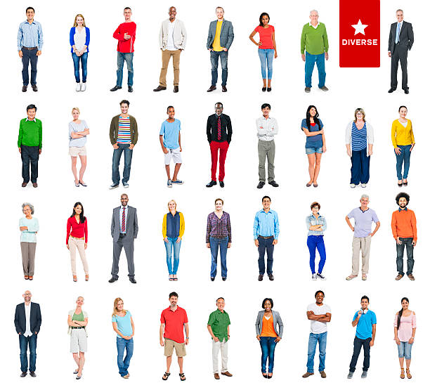 istock Group of Multiethnic Diverse Colourful People 498981105