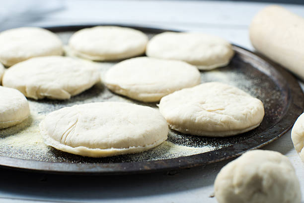 istock homemade English muffin breakfast bread 498981330