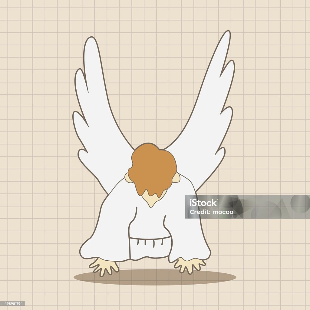 Theme Angle Angel Theme Elements Vectoreps Stock Illustration - Download Image Now ...