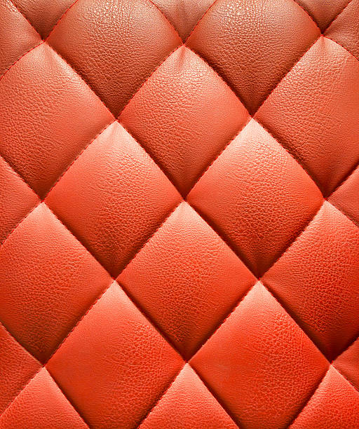 Rote Autositze Leder Muster Hintergrund – Foto