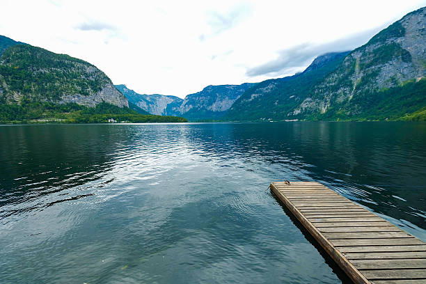 istock Scenic landscape view of Hallstatt, Austria 498986290