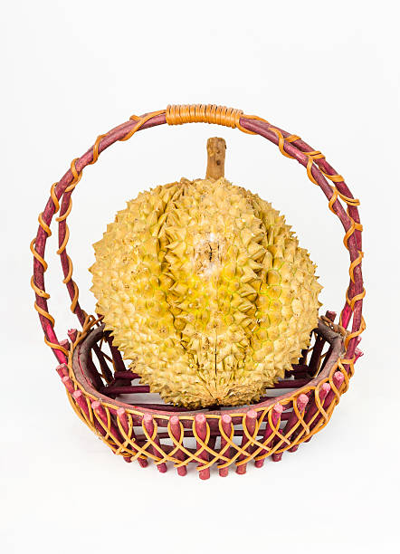 Durian in Rattan Basket