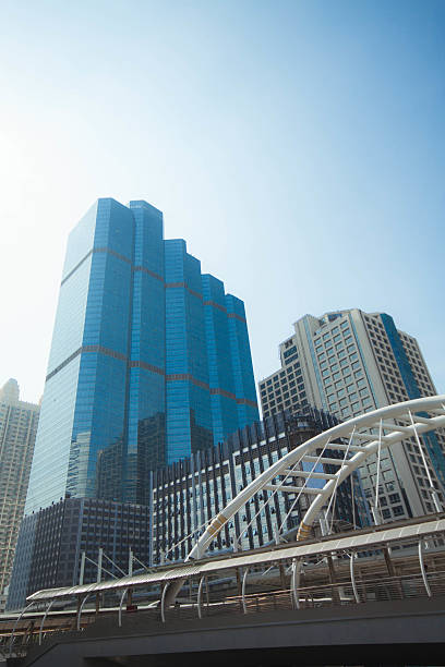 istock Skywalk at bangkok financial district 498995493