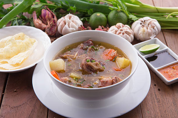 istock Indonesian Oxtail Soup or Sop Buntut 498995548
