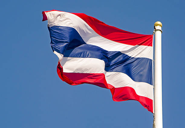 istock Thailand flag blows in the wind 498997558