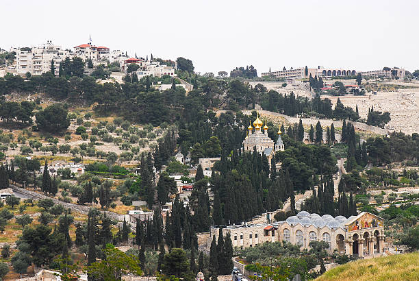 Jerusalén, monte de los olivos - foto de stock
