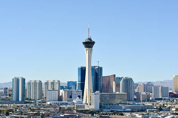 Las Vegas Skyline stock photo