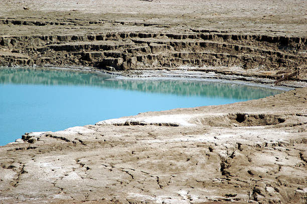 istock Sinkhole in the Dead Sea valley Israel 499000554