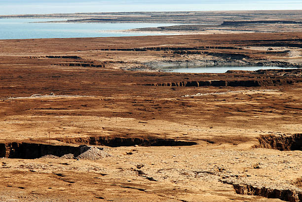 istock Sinkhole in the Dead Sea valley Israel 499002000