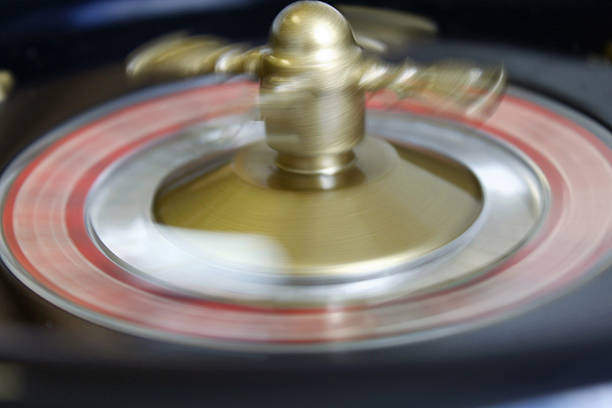 istock Spiel Roulette game play luck random rich number 499003786