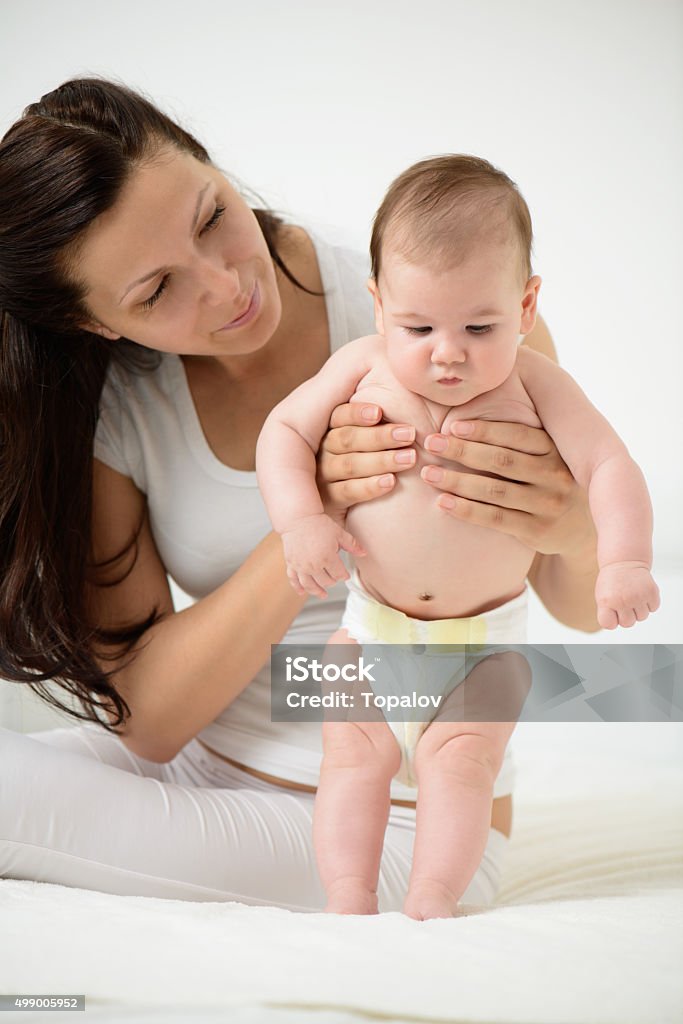 Baby Making First Steps Baby First Steps Stock Photo - Download Image Now - 2-5 Months, 2015 ...