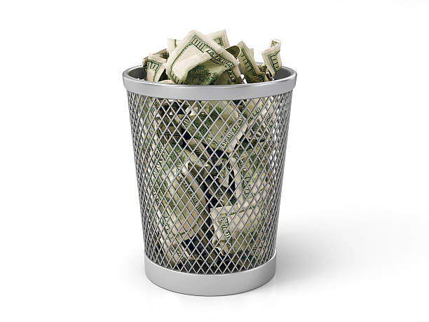 istock Money in basket. Isolated over white 499016662