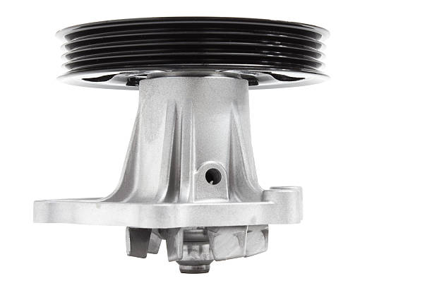 Pump cooling system of the automobile engine on a white