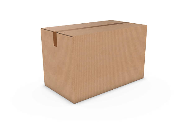 istock Blank Cardboard Box Isolated on White Background 499019798