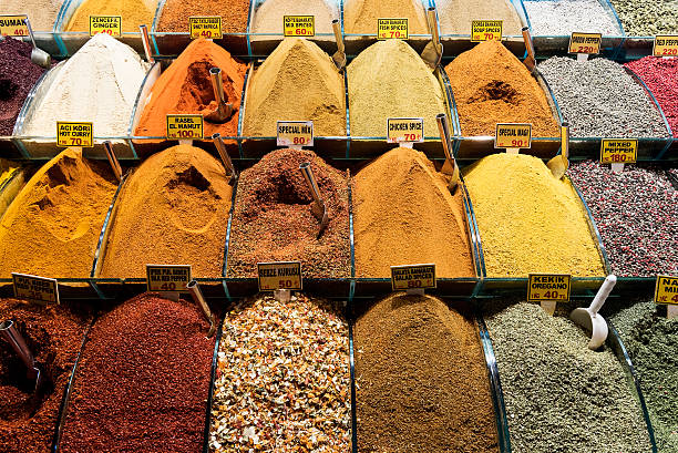 istock Turkish Spices at Egyptian Bazaar in Istanbul, Turkey 499020046