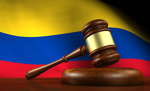 Colombia Law Legal System Concept stock photo