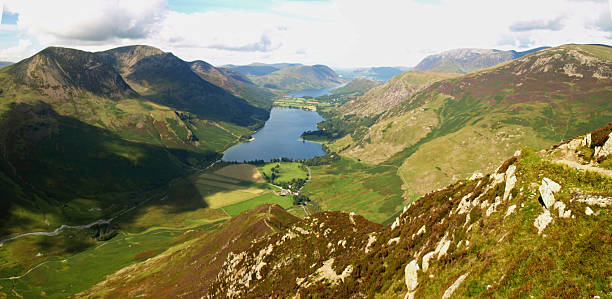 istock Buttermere as I climb Fleetwith Pike 499021508