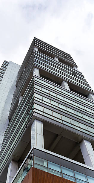 istock Office building with stairs 499023222