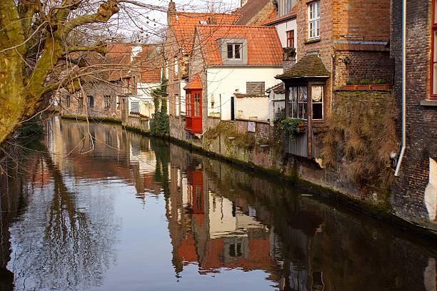 istock Bruges Network of waterways 499024894