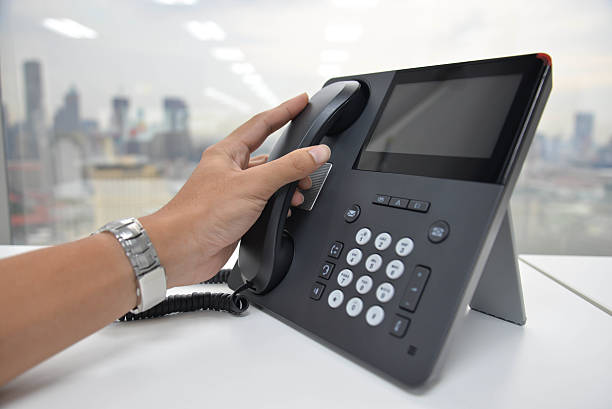 istock IP Phone - technology of voice 499026074