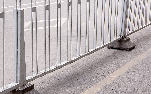 istock steel fence 499027318