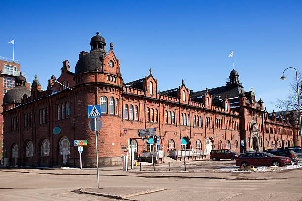 istock architecture building in medieval town  Helsinki, Finland 499031112