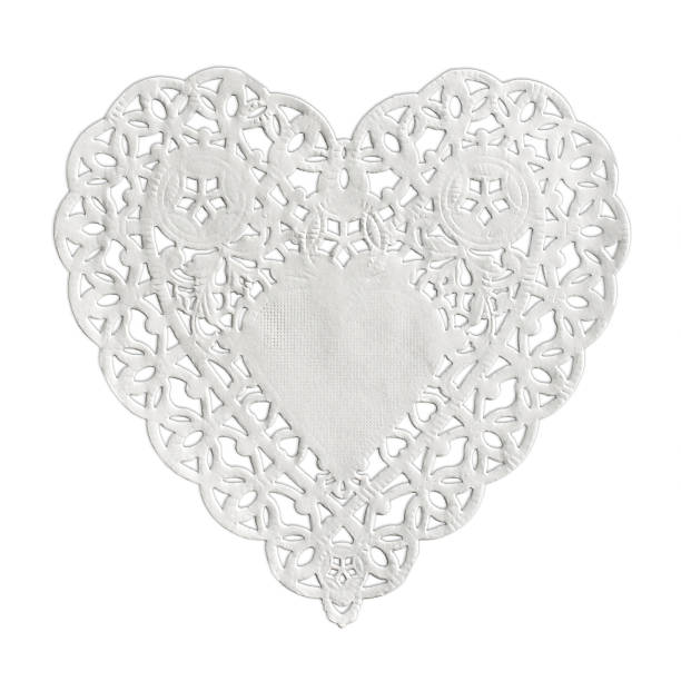 istock Heart paper isolated on white background 499032951