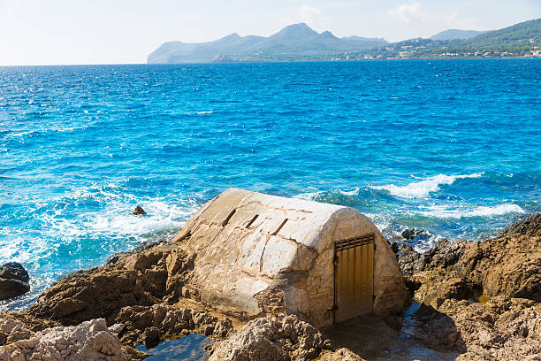 Majorca Cala Ratjada sea Rajada in Capdepera Mallorca