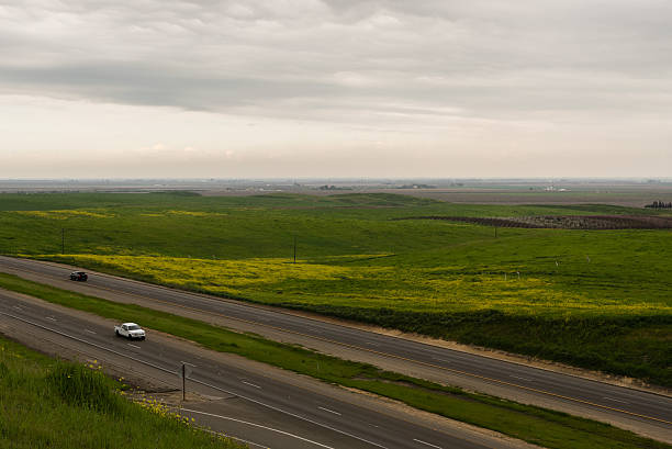 san joaquin valley no início da primavera - san joaquin valley - fotografias e filmes do acervo