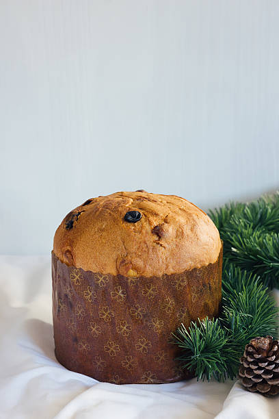 istock Panettone, traditional italian christmas cake 499058660