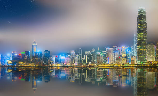 istock Panorama of Hong Kong and Financial district 499059018