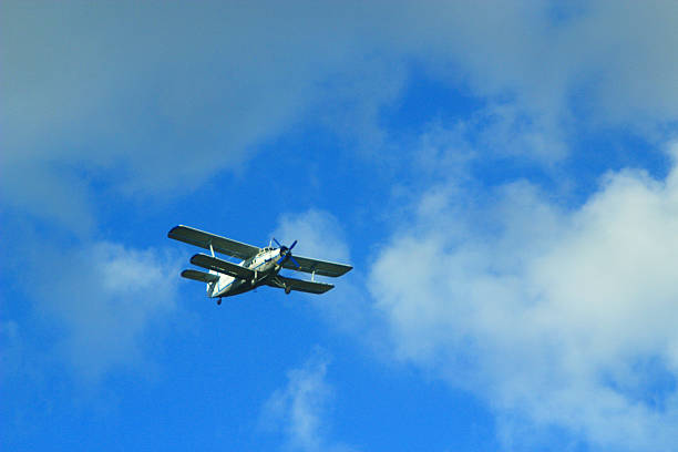 istock Antonov An-2 in the air 499060342