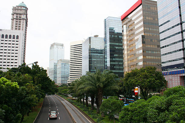 istock Jakarta City Panorama in Indonesia 499060448