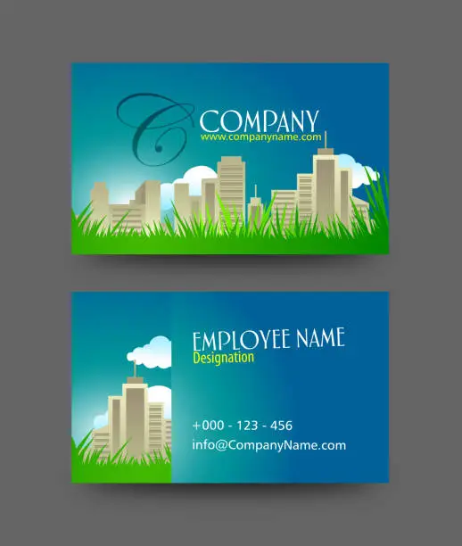 Vector illustration of Business Card Design