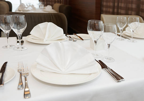 istock Table arrangement in an expensive restaurant 499061747