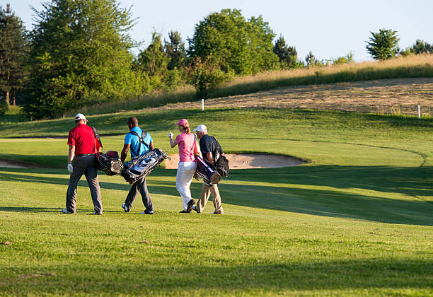 istock Friends returning after a game of golf 499080391