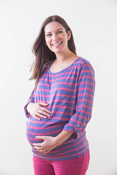 istock Happy Pregnant Woman 499081155