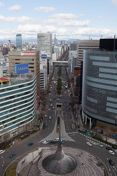 istock Nagoya Cityscape in Japan 499081497