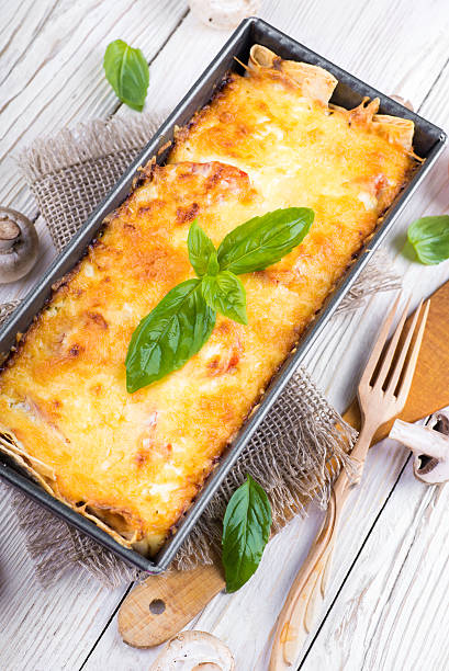 istock Greek moussaka with mushrooms 499085861