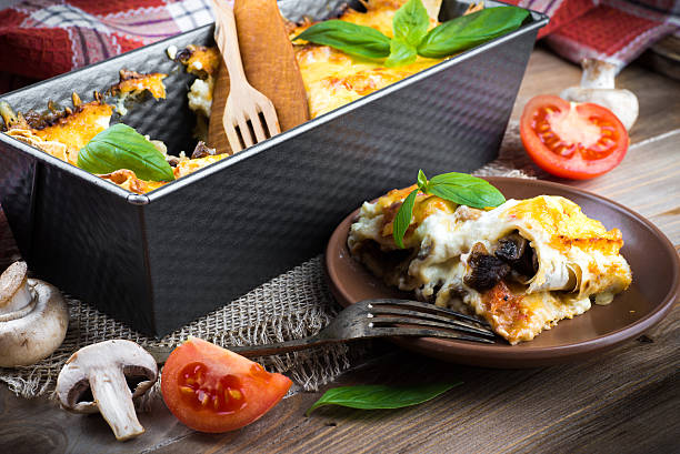 istock Greek moussaka with mushrooms 499085873