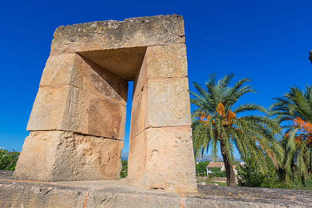 istock Alcudia Old Town fortress wall in Majorca Mallorca 499086204