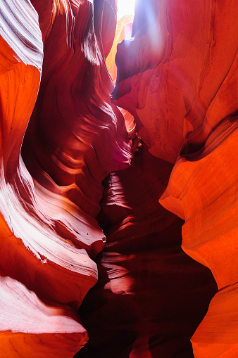 inside passage Antelope Canyon, Arizona