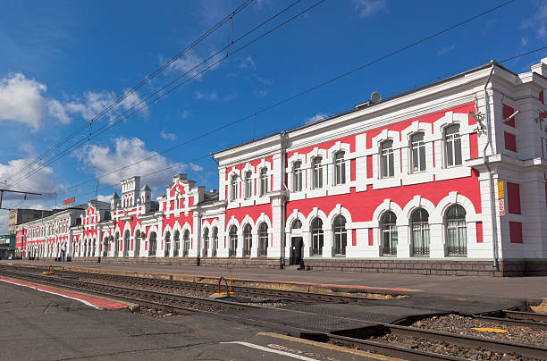 istock Train Station in Vologda, Russia 499087663